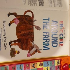 Eric Carle: ANIMAL FLASH CARDS エリック・カールの音の出る絵本 みぢかないきもの
　　の画像