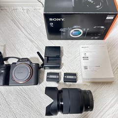 SONY α7Ⅱ レンズキット バッテリー２個付