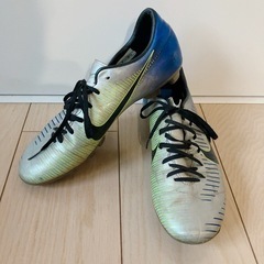 Nike Mercurial サッカーシューズ シルバー/ブルー...