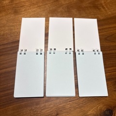 未使用　メモ帳3点セット　文房具★辻堂まで！の画像
