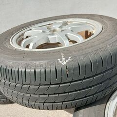 夏 30プリウス純正【富山】トヨタ純正 プリウス 30系 ウィッシュ アリオン プレミオ ビスタ カルディナ 195/65R15 日本製 トーヨー 中古4本 15インチの画像