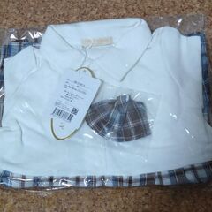 新品　制服風　ロンパース 90　入園式の画像