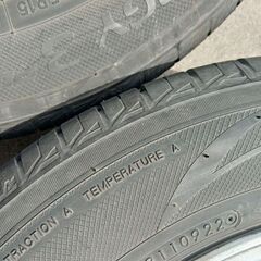 夏 30プリウス純正【富山】トヨタ純正 プリウス 30系 ウィッシュ アリオン プレミオ ビスタ カルディナ 195/65R15 日本製 トーヨー 中古4本 15インチの画像
