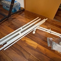 IKEA ハンガーラック　RIGGA※解体済の画像