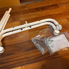 IKEA ハンガーラック　RIGGA※解体済の画像