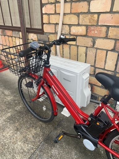 j21 美品✨ パナソニック電動自転車、バッテリー16.0AH