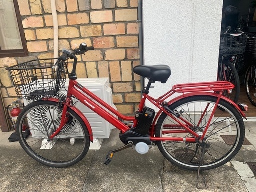 j21 美品✨ パナソニック電動自転車、バッテリー16.0AH