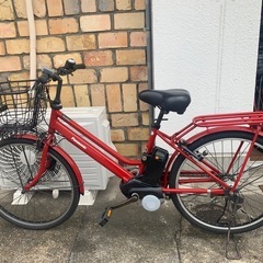 j21 美品✨ パナソニック電動自転車、バッテリー16.0AH