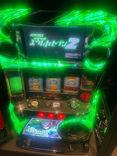 エウレカ2実機 エウレカセブン 2 パチスロ 実機 コイン 不要機 付き