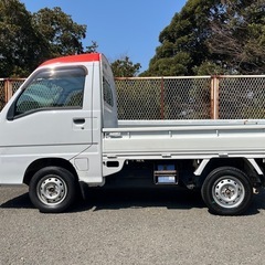 平成18年 サンバートラック 赤帽 SC TT2 4WD MT AC 走行60.7万キロ 車検対応可の画像