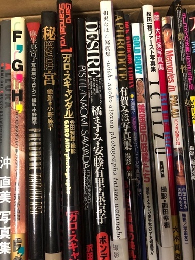 女優写真集、その他いろいろ19冊