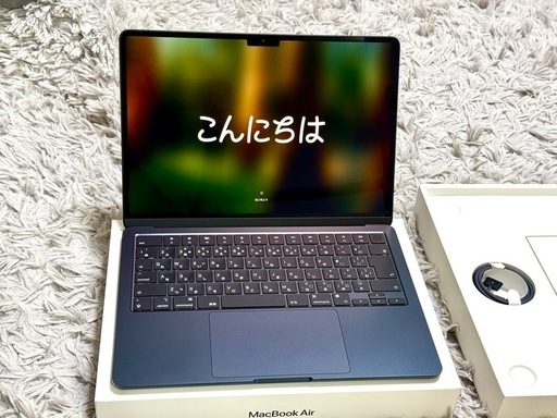 【美品】MacBook Air M3 13インチ256GB 8GB ミッドナイト