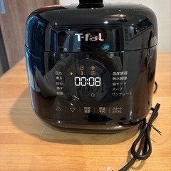【新品・未使用品】T-fal ラクラクッカーミニ 電気圧力鍋　ブラック