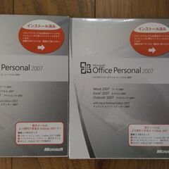 無償　マイクロソフト　Office Personal2007　W...