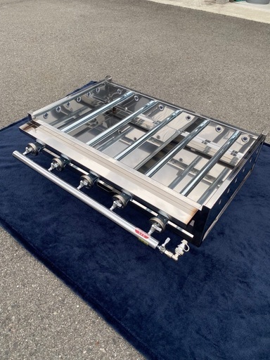 新品 AKS 業務用 ガス式 鉄板焼き器