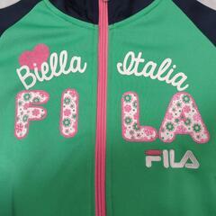 【美品】FILA 130cm女の子上着 ジャージの画像