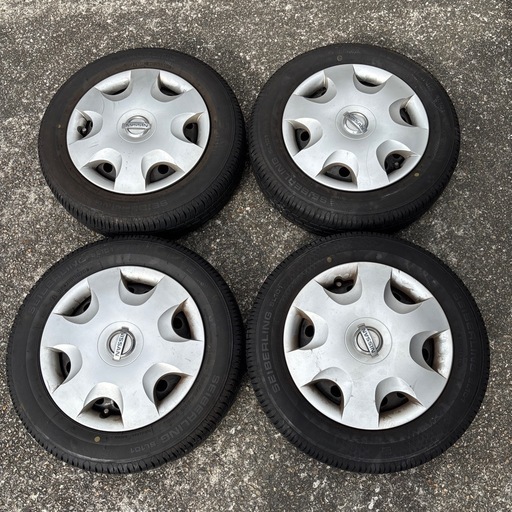 SEIBERLING 155/65R13 タイヤ・ホイールセット バリ山