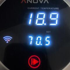 低温調理器　ANOVA　定価19000円超え Bluetooth＆Wi-Fiの画像