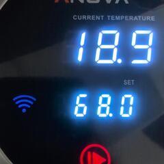 低温調理器　ANOVA　定価19000円超え Bluetooth＆Wi-Fiの画像