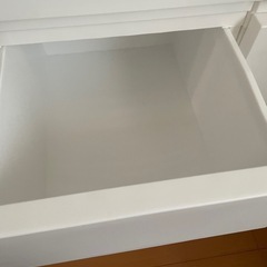 ニトリ　デコニー　簡単チェスト　ホワイトの画像