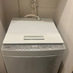 (状態良好) TOSHIBA 洗濯機8kg 2022年製※取りに...