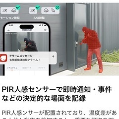 （ほぼ新品）充電式防犯カメラ（室内、iPadやスマホと連動）お値下げしましたの画像