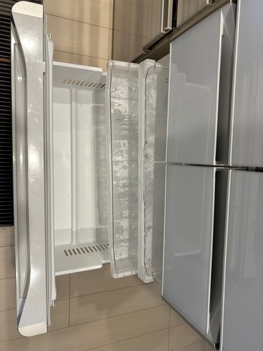 HITACHI 冷蔵庫 R-XG43J (XW) 430L (たこ焼きわさび) 赤羽の