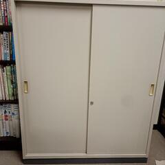 【引き取り先決定】スチール書庫3段