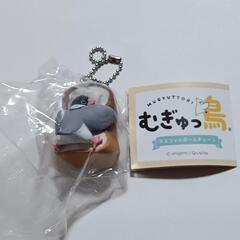 サクラブンチョウ　むぎゅっ鳥　マスコットボールチェーンの画像