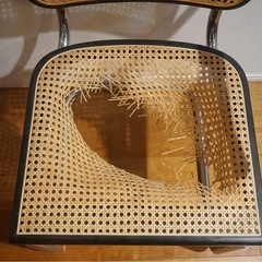 チェスカチェア　マルセルブロイヤー カンチレバー ラタン 籐の画像