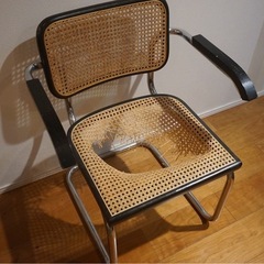 チェスカチェア　マルセルブロイヤー カンチレバー ラタン 籐の画像