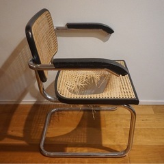 チェスカチェア　マルセルブロイヤー カンチレバー ラタン 籐の画像