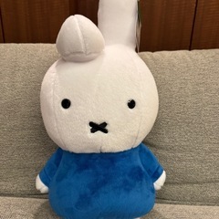 ブルーナ すやすやフレンド ぬいぐるみL うさぎ(グレー