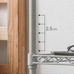 スチールラック おしゃれ グレー 北欧の画像