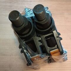加古川　プチペダル　フラットペダル　LU968　WELGO　ウェルゴ　サイズ1/2　黒　新品の画像