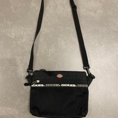 Dickies ブラック ショルダーバッグ サコッシュ
