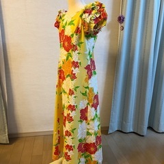 ハワイアンワンピース　アロハドレス　美品の画像