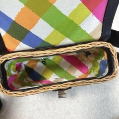 kate spade かごバッグの画像