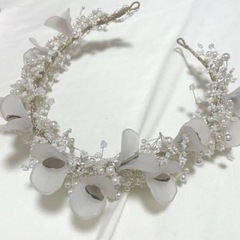 ミミキャネル ヘッドドレス ウェディングの画像