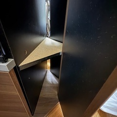 コーナーテレビ台 訳ありの画像