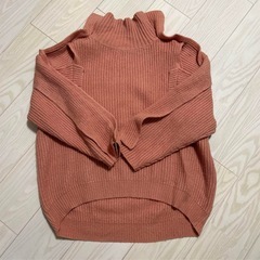 SNIDEL ウールオーバーアームスリットプルオーバーの画像