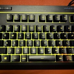 HyperX Alloy Core RGB ゲーミングキーボードの画像