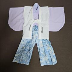 羽織付き子供袴 ハンドメイド 