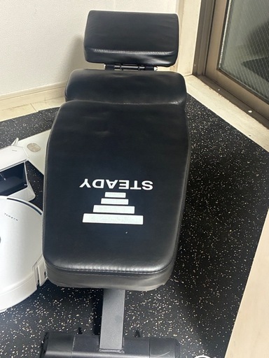 【ダンベルとベンチセット】PROVERBELL 41.5kg✖︎2個（スタンド付き）、アジャスタブルベンチセット