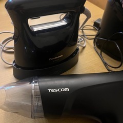 Panasonicスチームアイロン、テスコム強風ドライヤーセット‼️