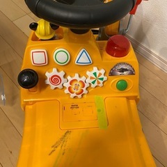 　ミッキーマウス　ショベルカー　乗用玩具の画像