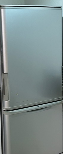 冷蔵庫　350L　どっちもドア　