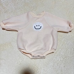 長袖　ロンパース　裏起毛