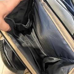 ベビーベッド付き大容量マザーズリュックの画像