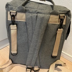 ベビーベッド付き大容量マザーズリュックの画像